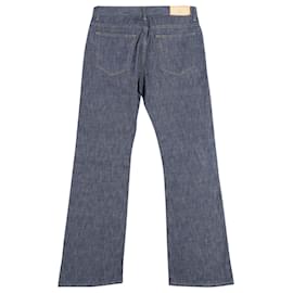 Gucci-Gucci Denim Flared Jeans aus blauer Baumwolle-Blau