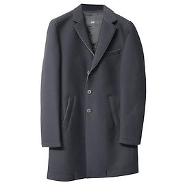 Hugo Boss Boss Casaco Abotoado em Poliamida Preto Preto