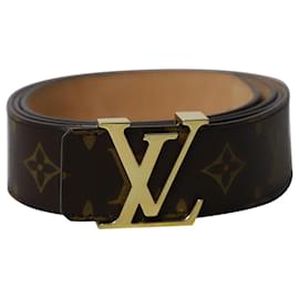 Louis Vuitton-Cinturón de Louis Vuitton-Castaño