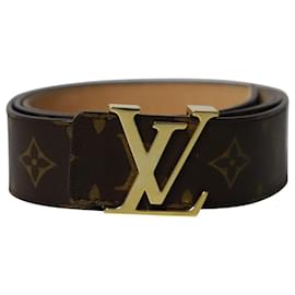 Louis Vuitton-Cinturón de Louis Vuitton-Castaño