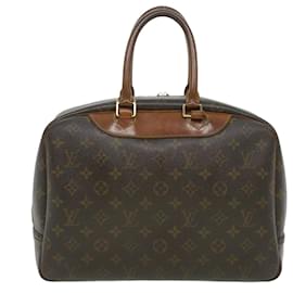 Louis Vuitton-LOUIS VUITTON Monogram Deauville Hand Bag M47270 LV Auth 35807-Monogram