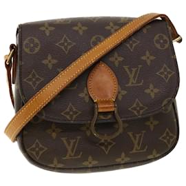 Louis Vuitton-LOUIS VUITTON Monogram Saint Cloud MM Shoulder Bag M51243 LV Auth am3660-Monogram