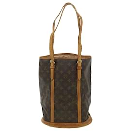 Louis Vuitton-LOUIS VUITTON Monogram Bucket GM Shoulder Bag M42236 LV Auth 35635-Other