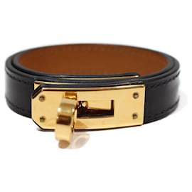 Hermès-Bracelets-Noir,Bijouterie dorée