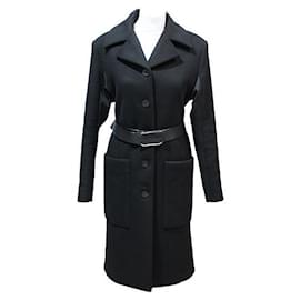 Louis Vuitton-Coats, Outerwear-Black