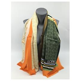 Loewe-LOEWE PARIS MADRID - 137x137 CM - 100% soie-Multiple colors