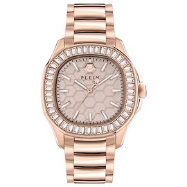 Philipp Plein $pectre Lady Crystal Watch Pink