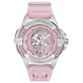 Philipp Plein L'orologio in silicone $kull Argento Metallico