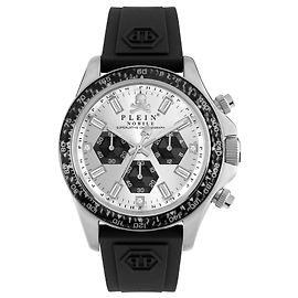 Orologio cronografo da corsa Philipp Plein Nobile Argento Metallico