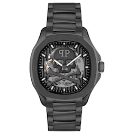 Philipp Plein-Montre automatique Philipp Plein $keleton $pectre-Noir