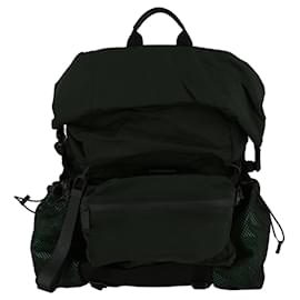 Bottega Veneta-Bottega Veneta Nylon Fold-top Backpack-Green