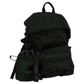 Bottega Veneta-Bottega Veneta Nylon Fold-top Backpack-Green