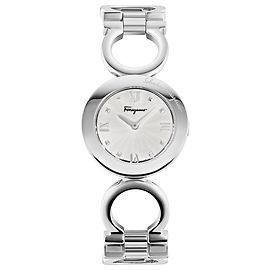 Reloj de pulsera Salvatore Ferragamo Gancino Plata Metálico
