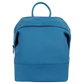 Bottega Veneta-Bottega Veneta Leather Backpack-Blue