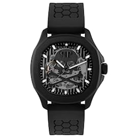Philipp Plein-Philipp Plein $keleton $pectre Automatic Watch-Black