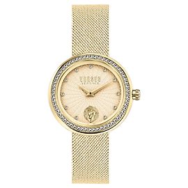 Reloj Versus Versace Lea con correa de cristal Dorado Metálico