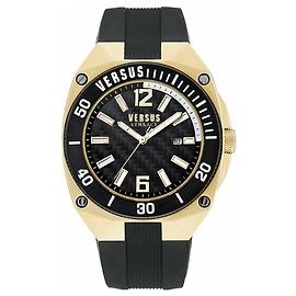 Orologio Versus Versace Stealth in silicone D'oro Metallico