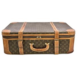 Louis Vuitton-Louis Vuitton Stratos suitcase 70 Rare-Brown