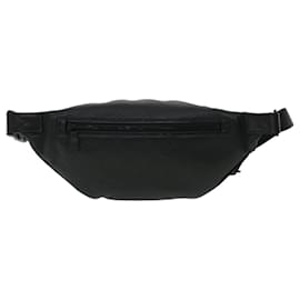 Louis Vuitton-LOUIS VUITTON Monogram Shadow Discovery Bum Bag PM Body Bag M46036 auth 35611a-Black