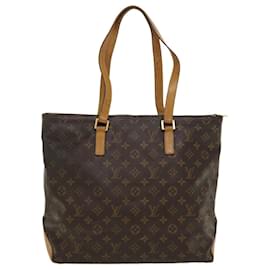 Louis Vuitton-LOUIS VUITTON Monogram Cabas Mezzo Tote Bag M51151 LV Auth fm2005-Other