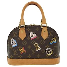 Louis Vuitton-LOUIS VUITTON Monogram Lovelock Alma BB Hand Bag M44368 LV Auth 35666-Monogram