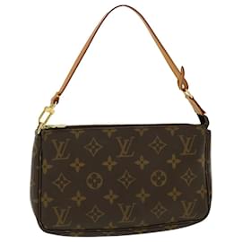 Louis Vuitton-LOUIS VUITTON Monogram Pochette Accessoires Pochette M51980 LV Auth am3650-Monogramme