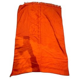 Hermès Hermes New Libris Schal Orange