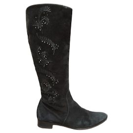 bottes vintage Balenciaga p 37 Noir