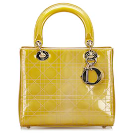 Dior-Dior Giallo Cannage Lady Dior-Giallo