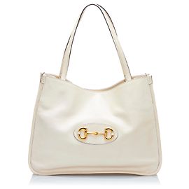 Horsebit Blanco Gucci 1955 Tote bag Blanco
