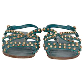 Prada-Prada Studded Grecian Sandals-Other