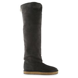 Stella Mc Cartney Stella McCartney Dark Brown Suede Snow Boots Brown