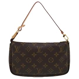 Louis Vuitton-LOUIS VUITTON Monogram Pochette Accessoires Pouch M51980 LV Auth am3641-Monogram