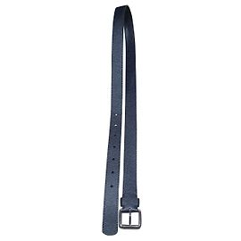 Louis Vuitton Black Embossed Leather Belt Black