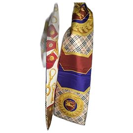 BURBERRY - IMBOTTITA 100% soie Multicolore