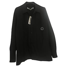 Mcq Windbreaker Jacket Black Polyester Black