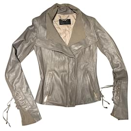 Elisabetta Franchi-Chaquetas-Caqui