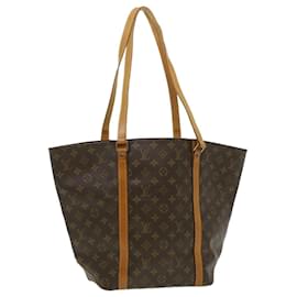 Louis Vuitton-LOUIS VUITTON Monogram Sac Shopping Tote Bag M51108 LV Auth am3683-Monogramme