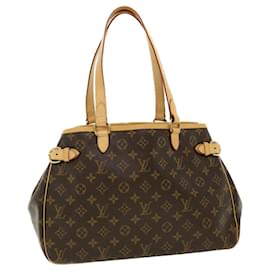 Louis Vuitton-LOUIS VUITTON Monogram Batignolles Horizontal Tote Bag M51154 LV Auth 35542-Other
