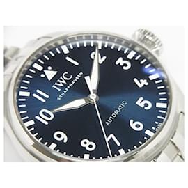 IWC-IWC large Pilot's watch 43 blue Dial IW329304 Mens-Silvery