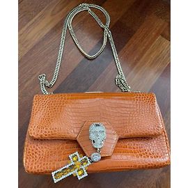 Philipp Plein Bolsas Laranja