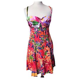 Christian Lacroix VESTIDO LACROIX VESTIDO DOTTIES LENCERÍA OUT T 36 Multicolor