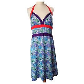 MARC JACOBS  ROBE DRESS FOLK  LIBERTY T UK 10 OU 40 Multicolore