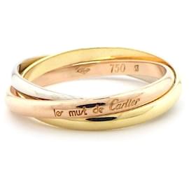 Cartier-Cartier Trinity Gold Band Ring-Multiple colors