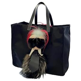 Fendi-Fendi Black Karlito Tote-Black