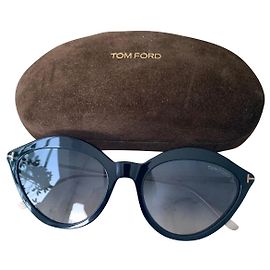 Gafas de sol Tom Ford negras de plástico Negro