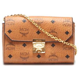MCM Bolsa transversal Visetos Millie 11501805 Marrom
