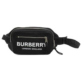 Burberry Logo Print Belt Bag Black