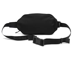 Burberry-Logo Print Belt Bag-Black