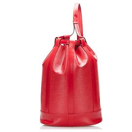 Louis Vuitton Epi Randonnée PM Rosso